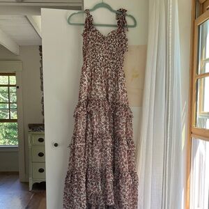 Tiered Floral Dress